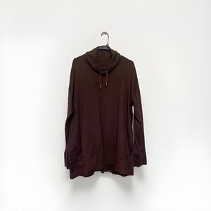 ($20.00) XL Cowl Neck Burgundy Old Navy Athleta Turtleneck Drawstring Sweater